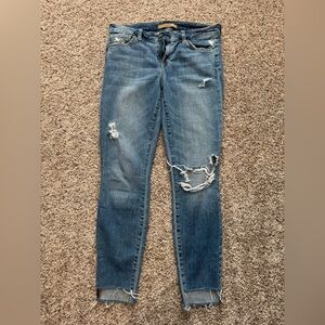 Joe’s Distressed Skinny Jeans